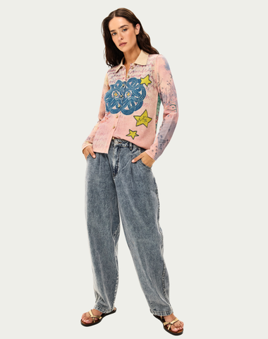 Serenity Runic Whisper Knitted Jacket