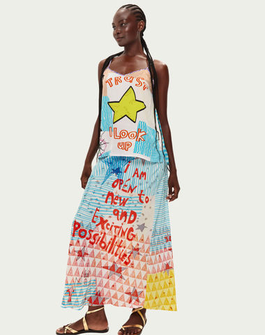 Blakely Runic Whisper Skirt