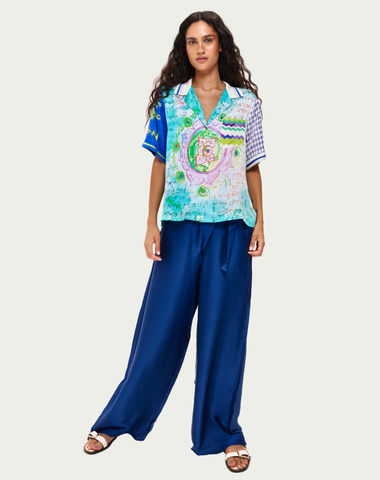 Aya Knit Runic Whisper Shirt