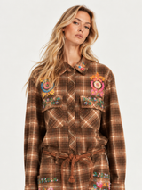 Heritage Powder Embroidered Shirt