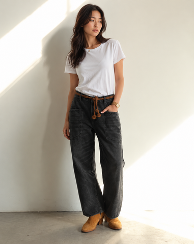 Juno Tapered Leg With Rope Belt