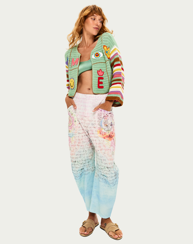 Gala Runic Whisper Barrel Pants