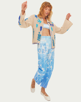 Cala Indigo Barrel Pants