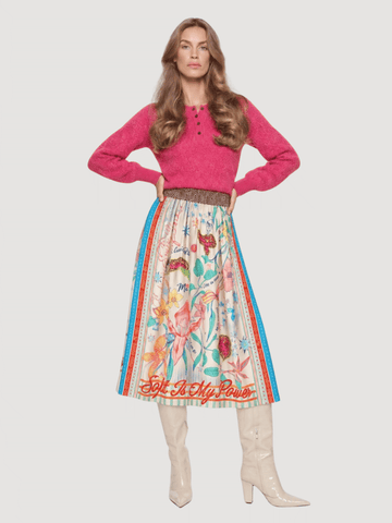 Vanessa Paradiso Midi Skirt