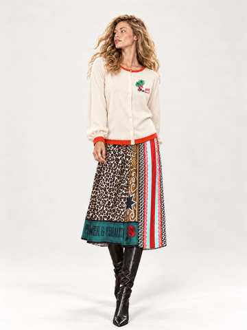 Hailey Printed Skirt