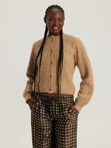 Mare Brown Cardigan