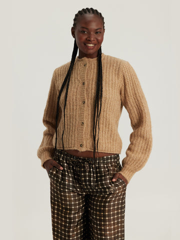Mare Brown Cardigan
