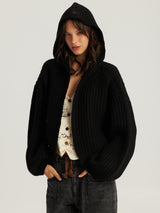 Romi Black Hoodie