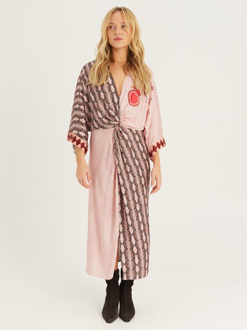 Camila Red Aura Dress