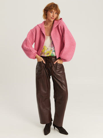 Romi Pink Hoodie