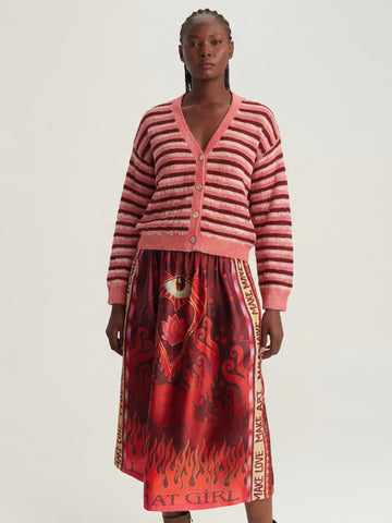 Zuri Pink Cardigan