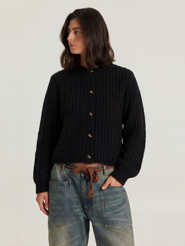 Mare Black Cardigan