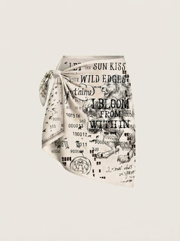 Sky Noir Muse Scarf