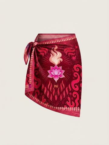 Sky Red Aura Scarf