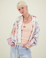 Jane Peach Rib Tank Top