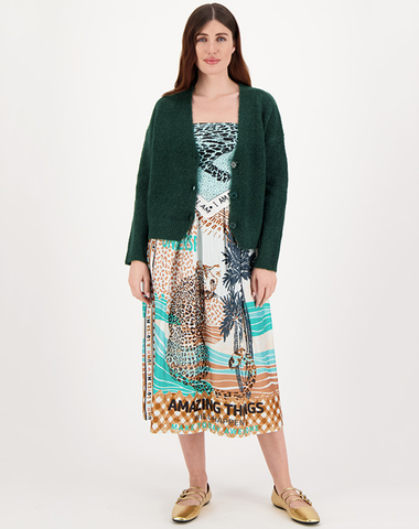 Irene Emerald Cardigan