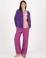 Irene Purple Cardigan