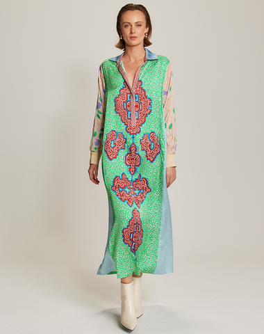 Kennedy Shipibo Placket Dress