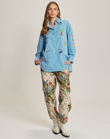 Madison Oversized EMB Shirt