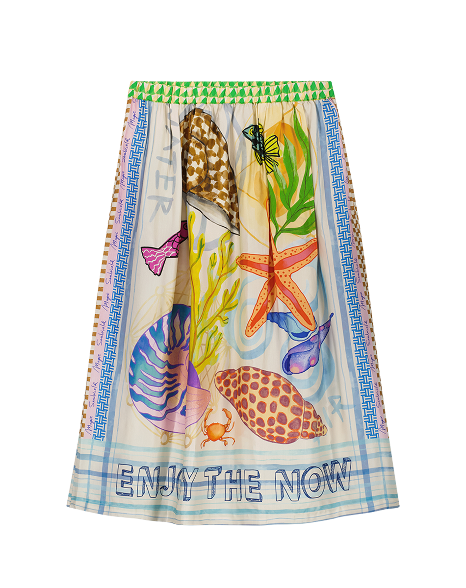 Vanessa Magic Printe Skirt