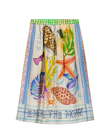 Vanessa Magic Printe Skirt