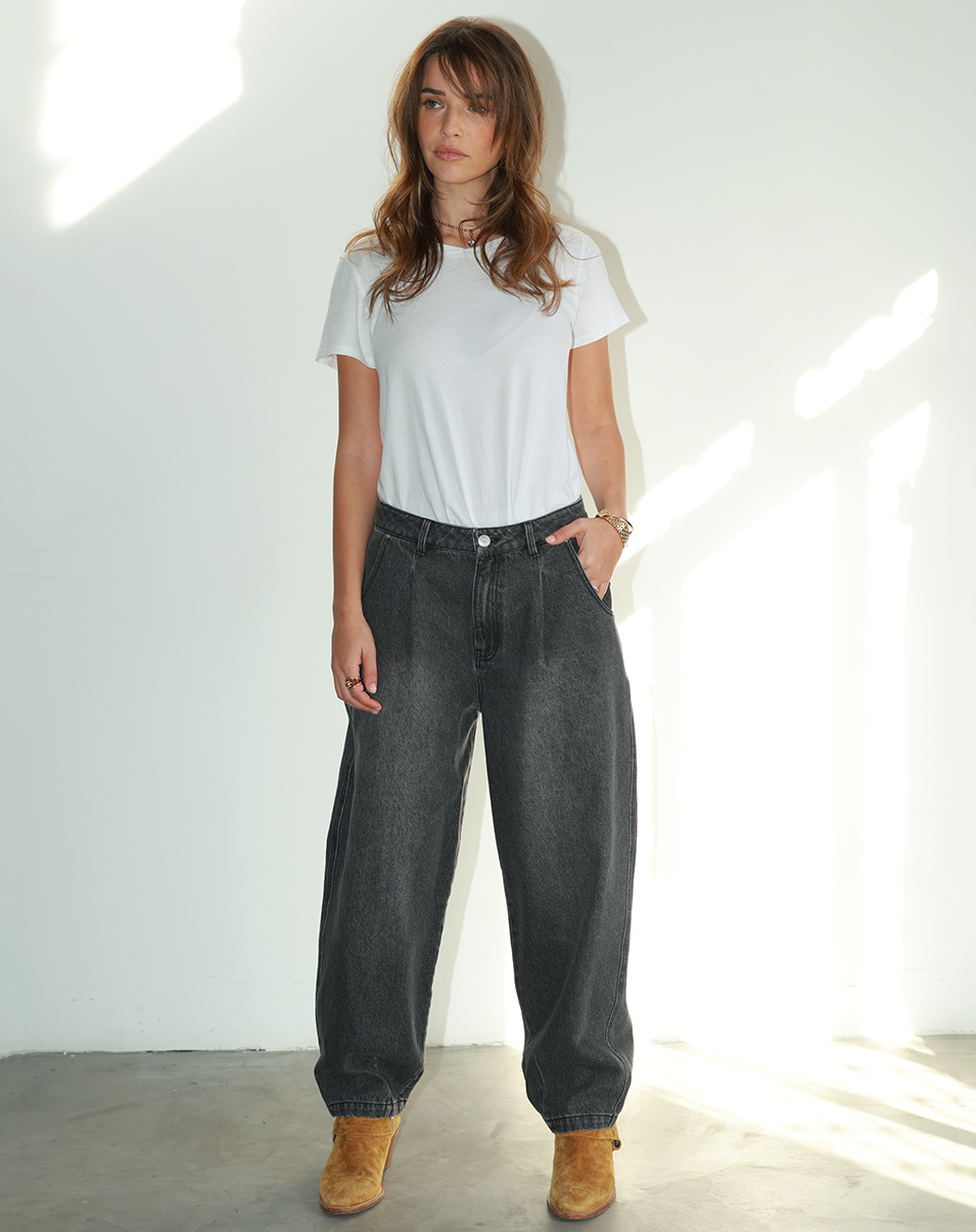 パンツ chiiiibag Tapered Denim Pants Nava Baggy Tapered Pants – Me369