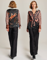 Savannah Wide Black Pants