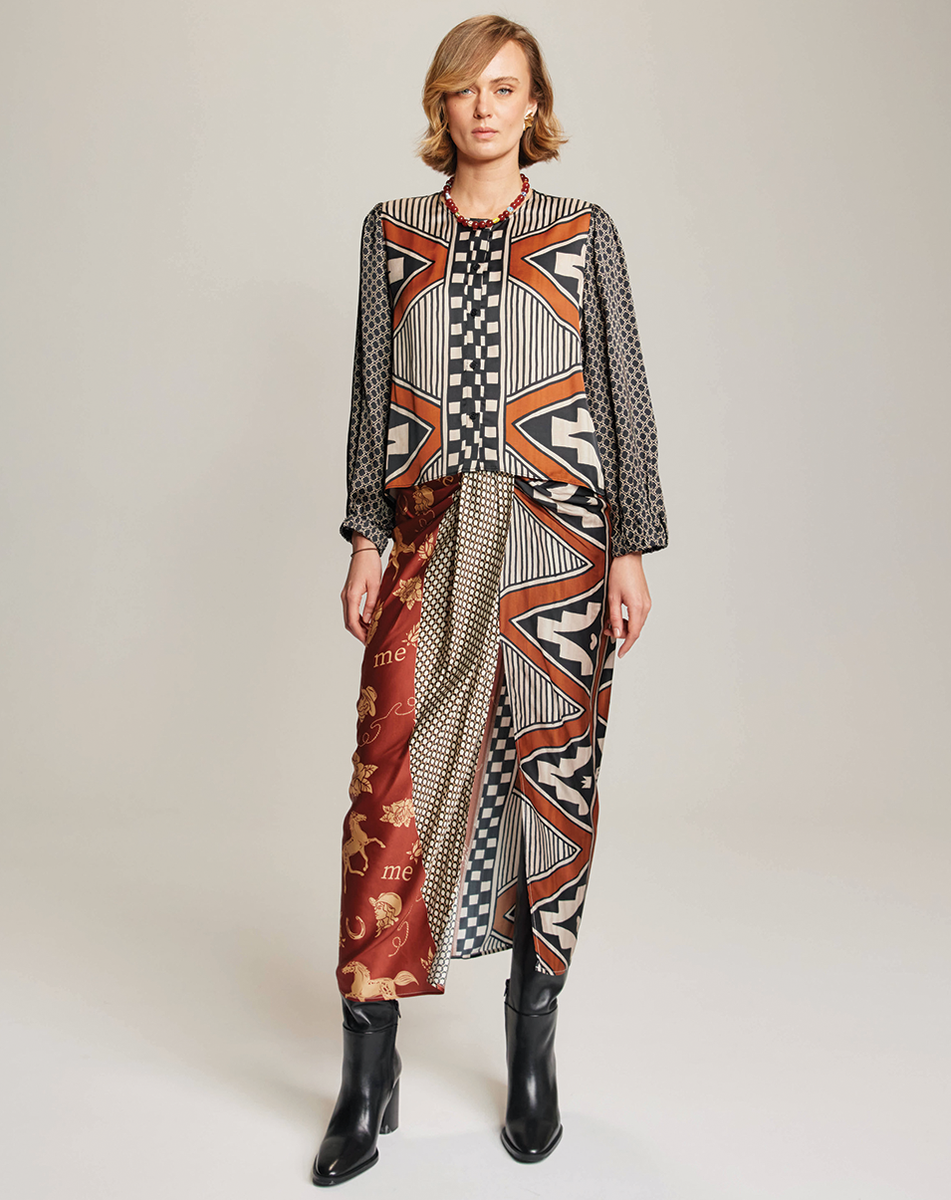 Luna Rodeo Tie Skirt – Me369