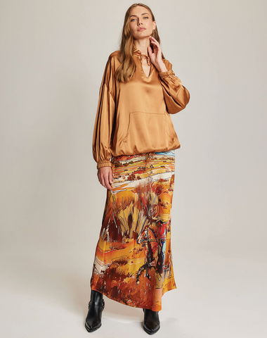 Blakely Rodeo Slip Skirt