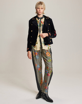 Daphne Velvet Black Jacket
