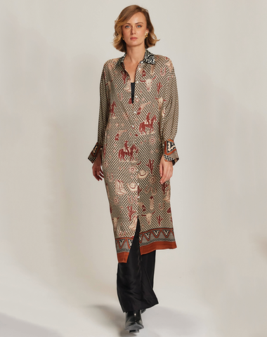 Athena Rodeo Collar Dress