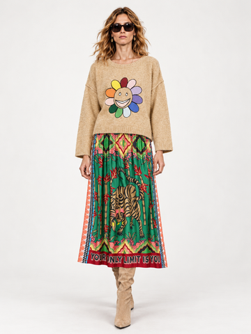 Joy Forest Printed Skirt