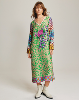 Violet Shipibo T Neck Dress