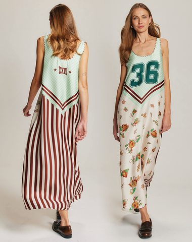 Allison Sporty Jade Sleeveless Dress