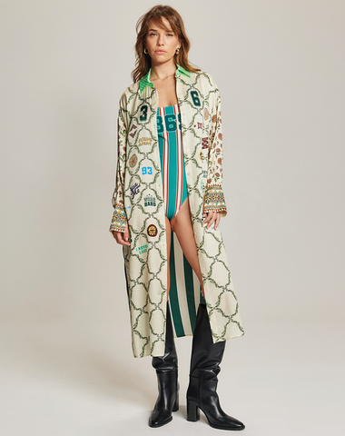 Athena Sporty Jade Collar Dress