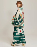 Mika Sporty Jade Slouchy Bag
