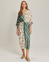 Camila Sporty Jade Twisted Dress