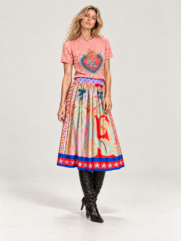 Joy Lover Printed Skirt