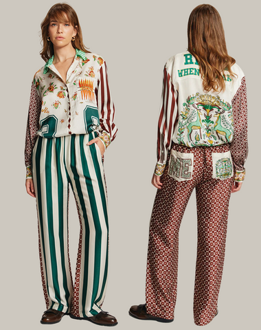 Bailey Sporty Jade Straight Pants