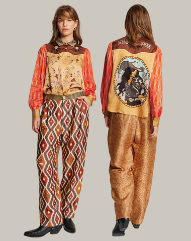 Grace Rodeo Cropped Shirt