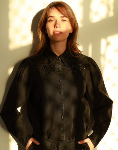 Sofia Beaded Shirt