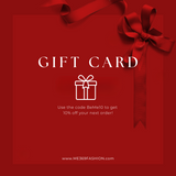 Me369 Gift Card