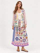 Vanessa Markers Printed Skirt