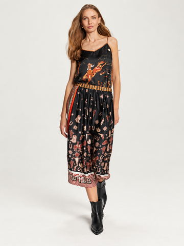 Vanessa Rodeo Midi Skirt