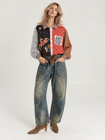 Jono Tapered Denim Pants