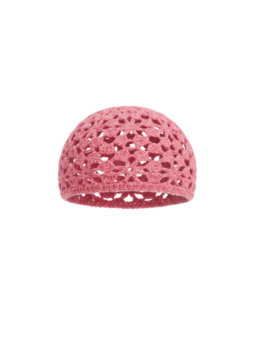 Ailani Pink Crochet Hat