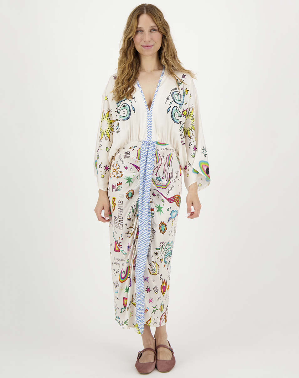Sophia Kimono Enlightenment Dress Me369 Sophia Kimono Enlightenment Dress Me369