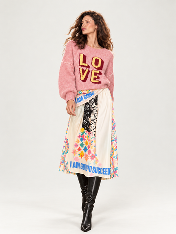 Alexa Wild Printed Skirt
