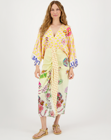 Sophia Kimono Lucky Me Dress