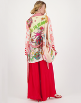 Annie Red Wide Leg Pants